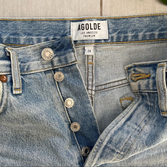 AGOLDE Parker Vintage Cut Off Short | Size 24 - Picture 3 of 4